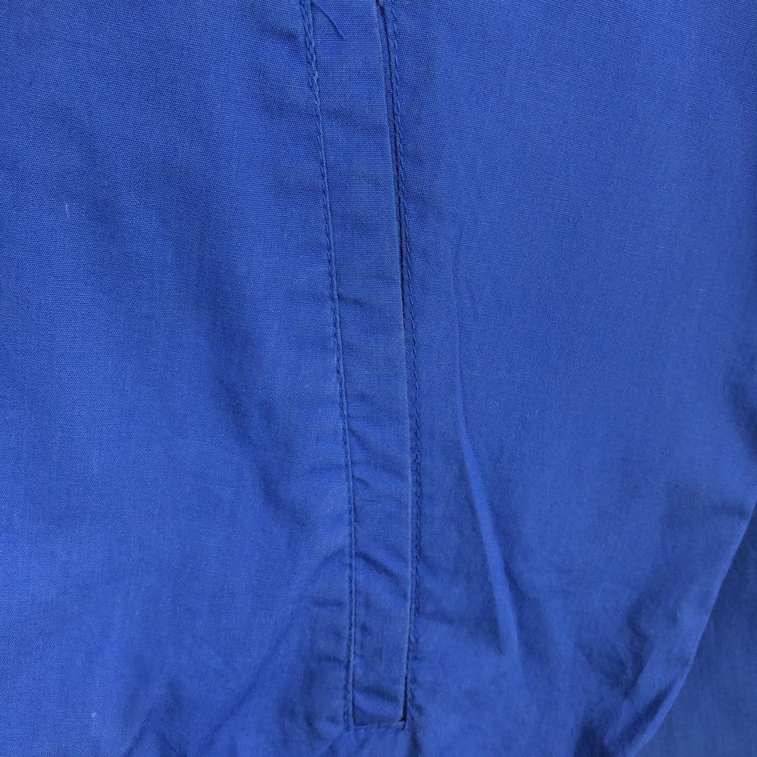 90s-00'S Majestic MLB New York Mets Half-Zip Warm-Up Pullover, Men's Size L (approx.) unclear blue type Vintage Second Hand