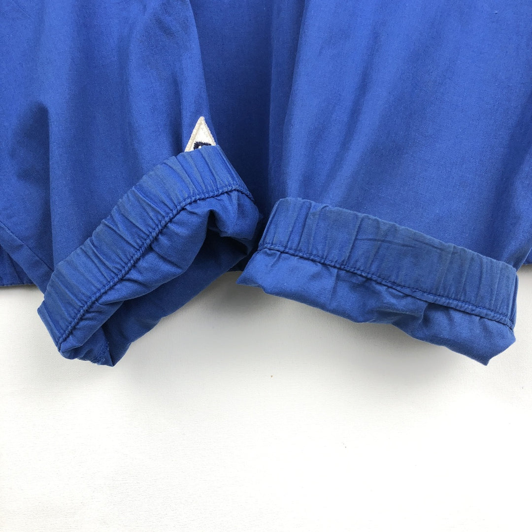 90s-00'S Majestic MLB New York Mets Half-Zip Warm-Up Pullover, Men's Size L (approx.) unclear blue type Vintage Second Hand