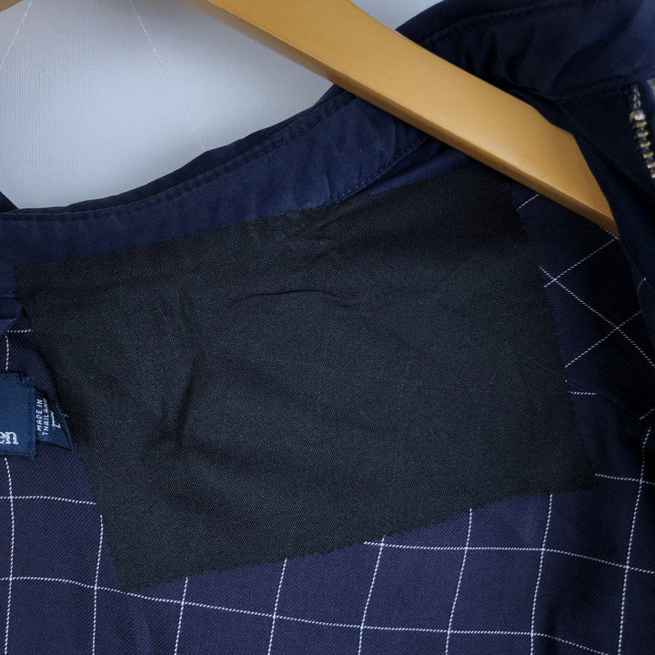 Ralph Lauren POLO by Ralph Lauren Swing Top Sports Jacket Men's L size polyester navy blue type Vintage Second Hand