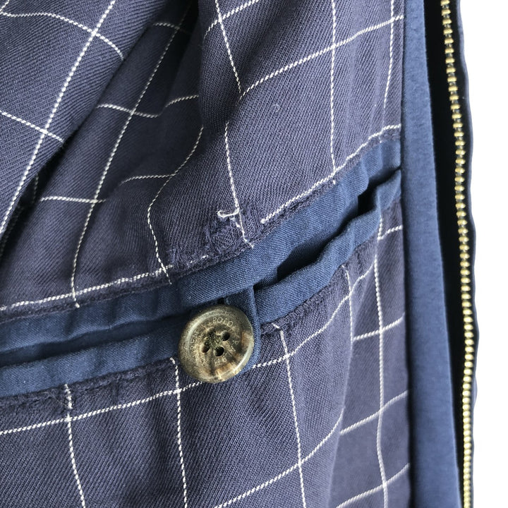 Ralph Lauren POLO by Ralph Lauren Swing Top Sports Jacket Men's L size polyester navy blue type Vintage Second Hand