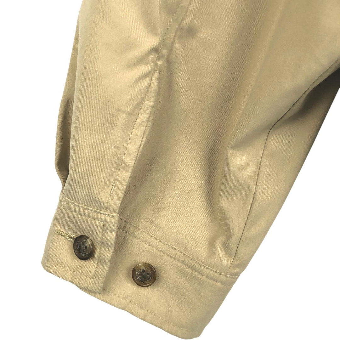 Ralph Lauren POLO by Ralph Lauren Swing Top Sports Jacket Men's XL polyester Khaki type beige Vintage Second Hand