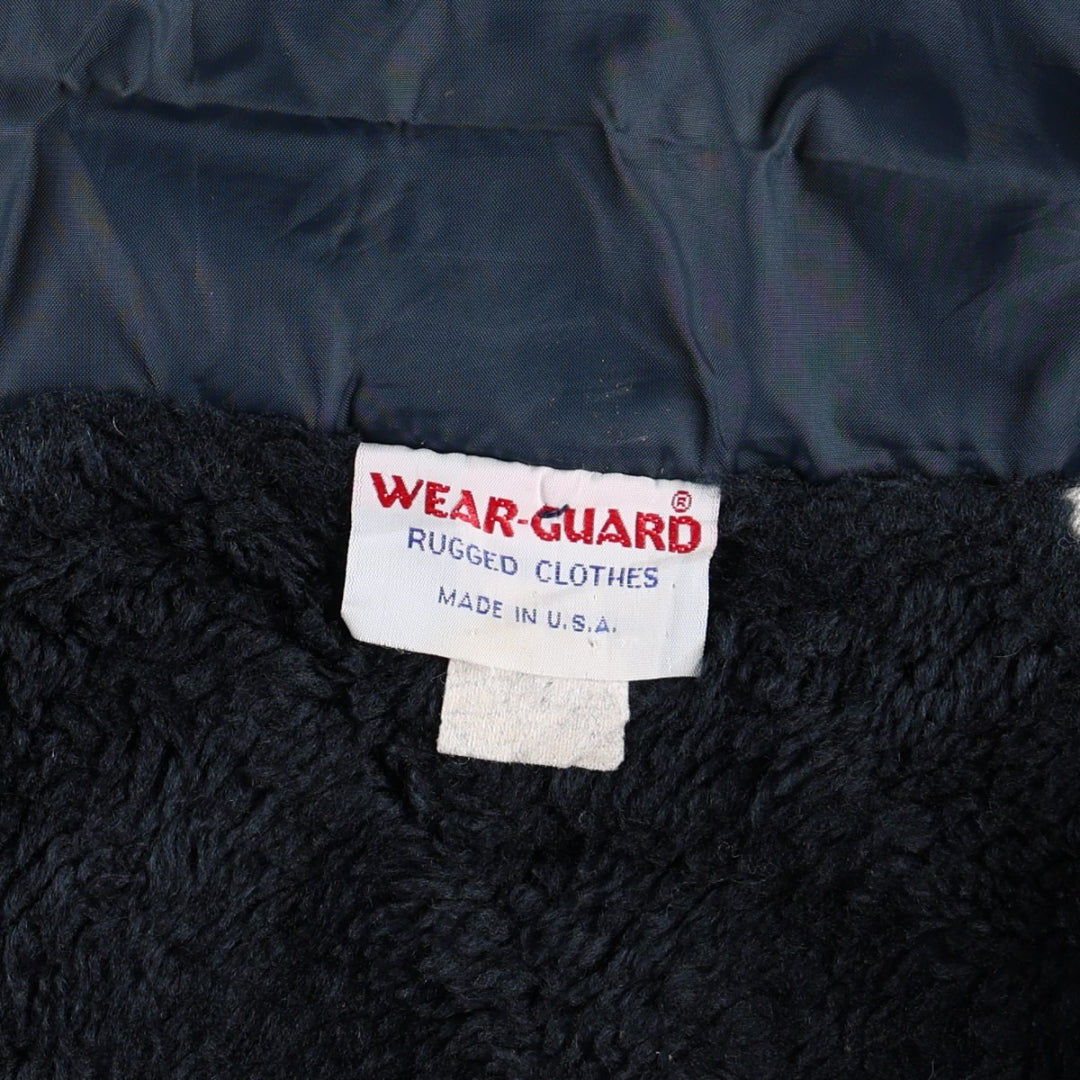 Wear-Guard Coach Jacket, Made in USA, Men's XXL equivalent. unclear navy blue type Vintage Second Hand