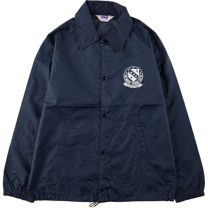 80s-90'S MVP Coach Jacket, Made in USA, Men's Size M unclear navy blue type Vintage Second Hand