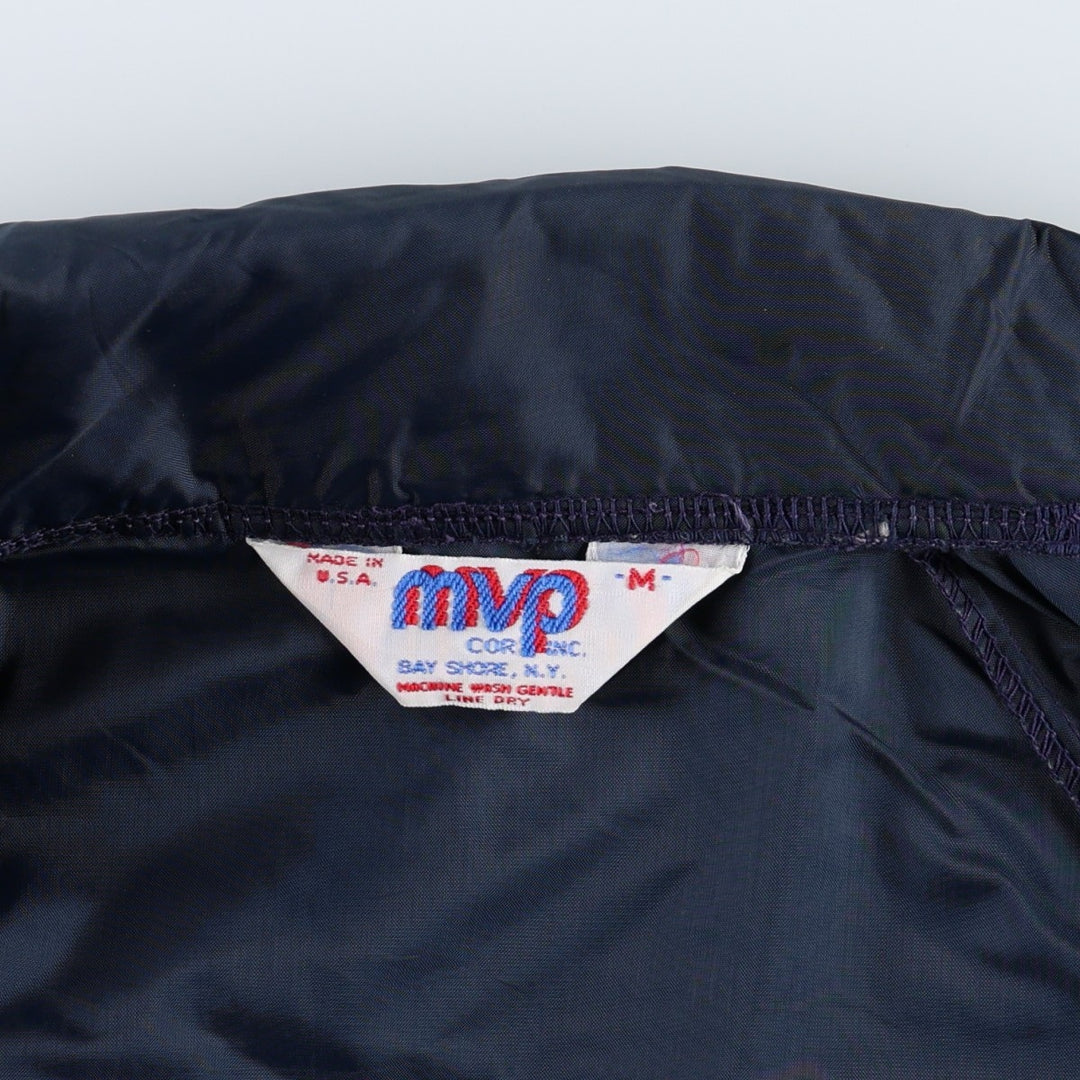 80s-90'S MVP Coach Jacket, Made in USA, Men's Size M unclear navy blue type Vintage Second Hand