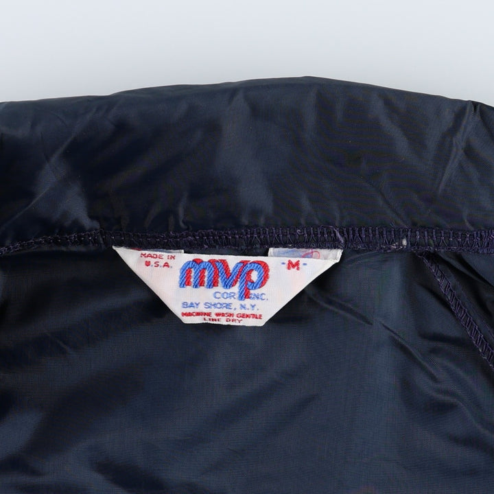 80s-90'S MVP Coach Jacket, Made in USA, Men's Size M unclear navy blue type Vintage Second Hand