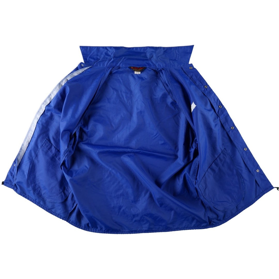 Dunbrooke Pla-Jac Miller Light Beer Advertising Coach Jacket, Made in USA, Men's XL equivalent, Vintage. Nylon blue type Vintage Second Hand