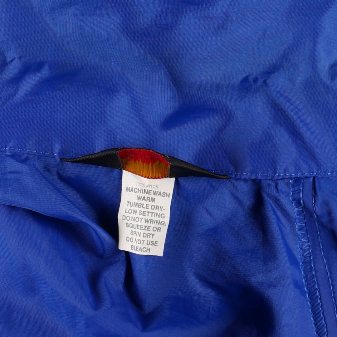 Dunbrooke Pla-Jac Miller Light Beer Advertising Coach Jacket, Made in USA, Men's XL equivalent, Vintage. Nylon blue type Vintage Second Hand