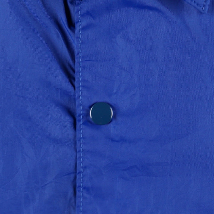 Dunbrooke Pla-Jac Miller Light Beer Advertising Coach Jacket, Made in USA, Men's XL equivalent, Vintage. Nylon blue type Vintage Second Hand