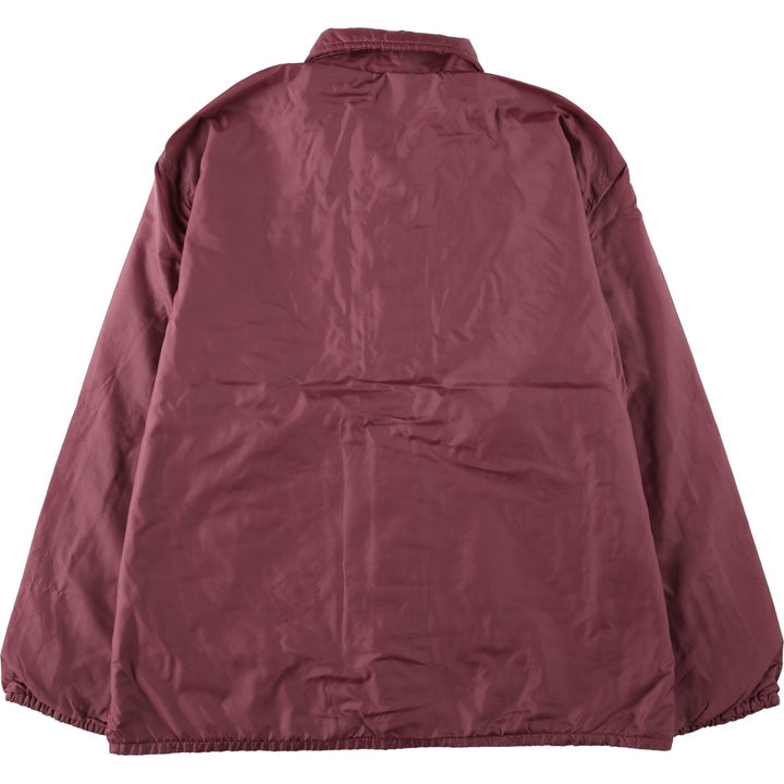 Dunbrooke Pla-Jac Coach Jacket, Made in USA, Men's XXL equivalent, Vintage. Nylon red type reddish brown Vintage Second Hand