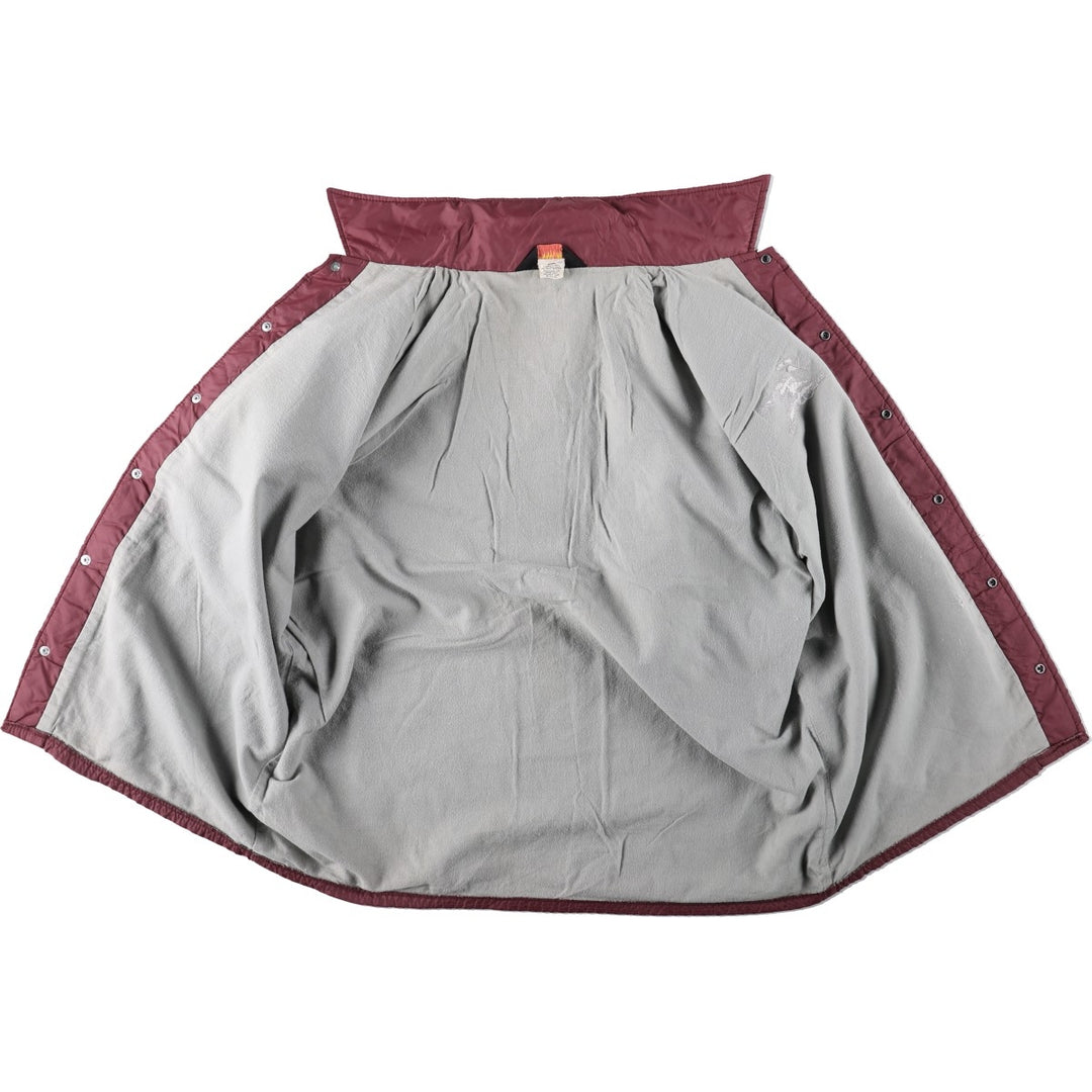 Dunbrooke Pla-Jac Coach Jacket, Made in USA, Men's XXL equivalent, Vintage. Nylon red type reddish brown Vintage Second Hand