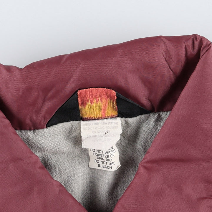 Dunbrooke Pla-Jac Coach Jacket, Made in USA, Men's XXL equivalent, Vintage. Nylon red type reddish brown Vintage Second Hand