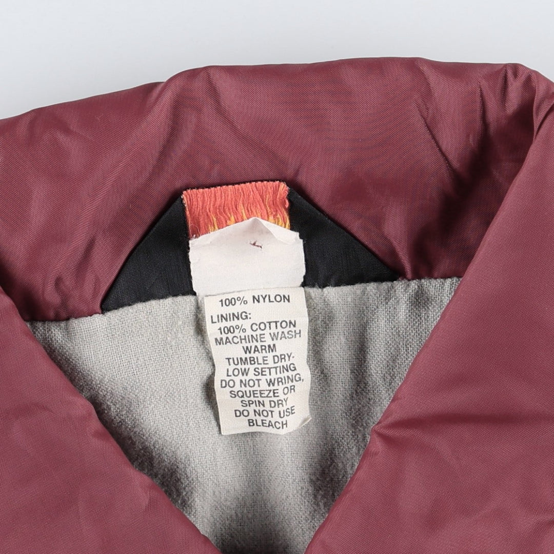 Dunbrooke Pla-Jac Coach Jacket, Made in USA, Men's XXL equivalent, Vintage. Nylon red type reddish brown Vintage Second Hand
