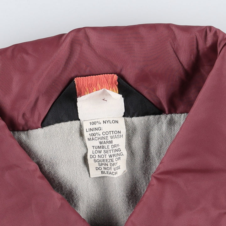 Dunbrooke Pla-Jac Coach Jacket, Made in USA, Men's XXL equivalent, Vintage. Nylon red type reddish brown Vintage Second Hand