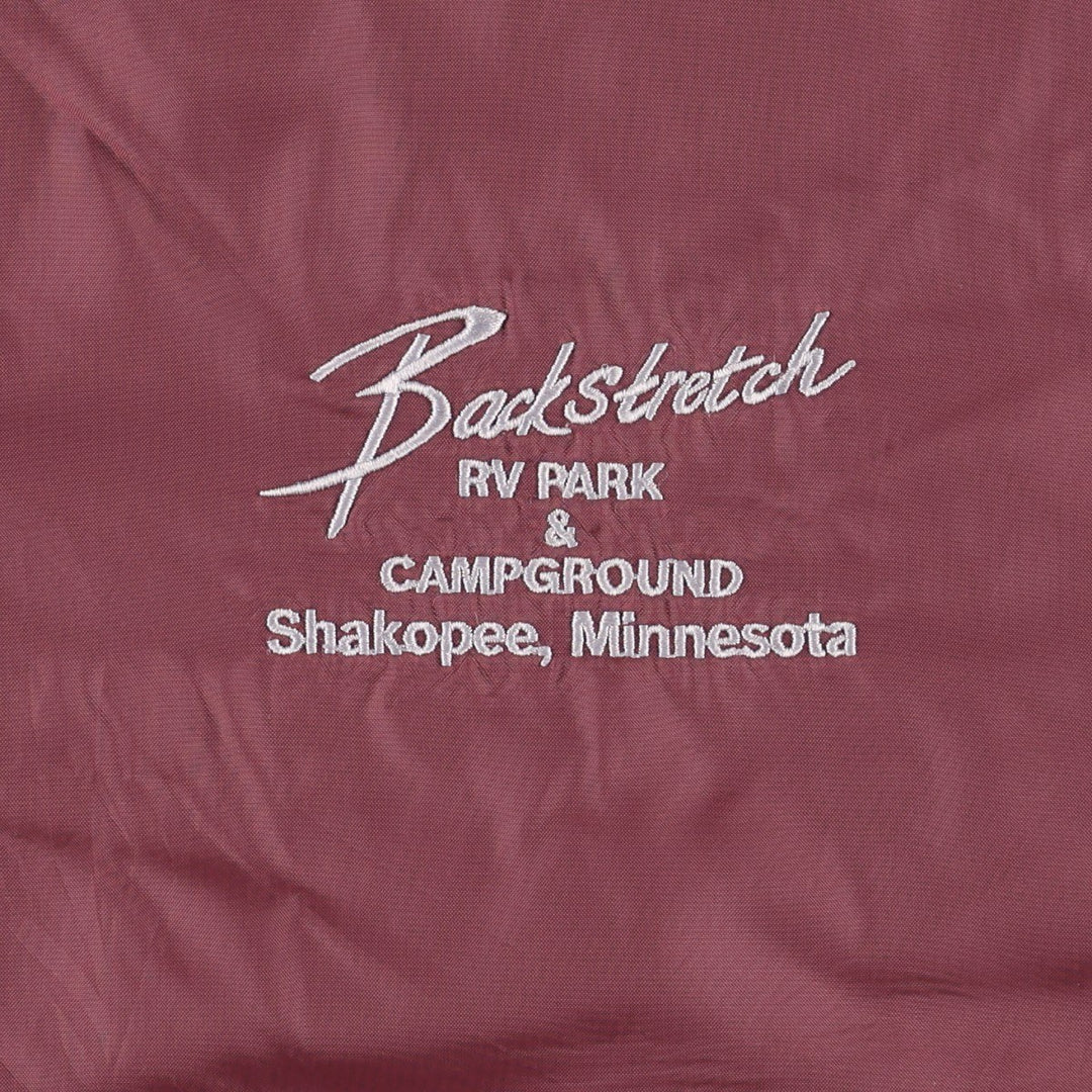 Dunbrooke Pla-Jac Coach Jacket, Made in USA, Men's XXL equivalent, Vintage. Nylon red type reddish brown Vintage Second Hand