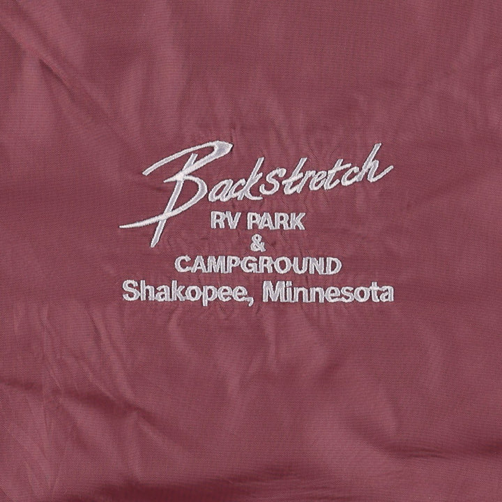 Dunbrooke Pla-Jac Coach Jacket, Made in USA, Men's XXL equivalent, Vintage. Nylon red type reddish brown Vintage Second Hand