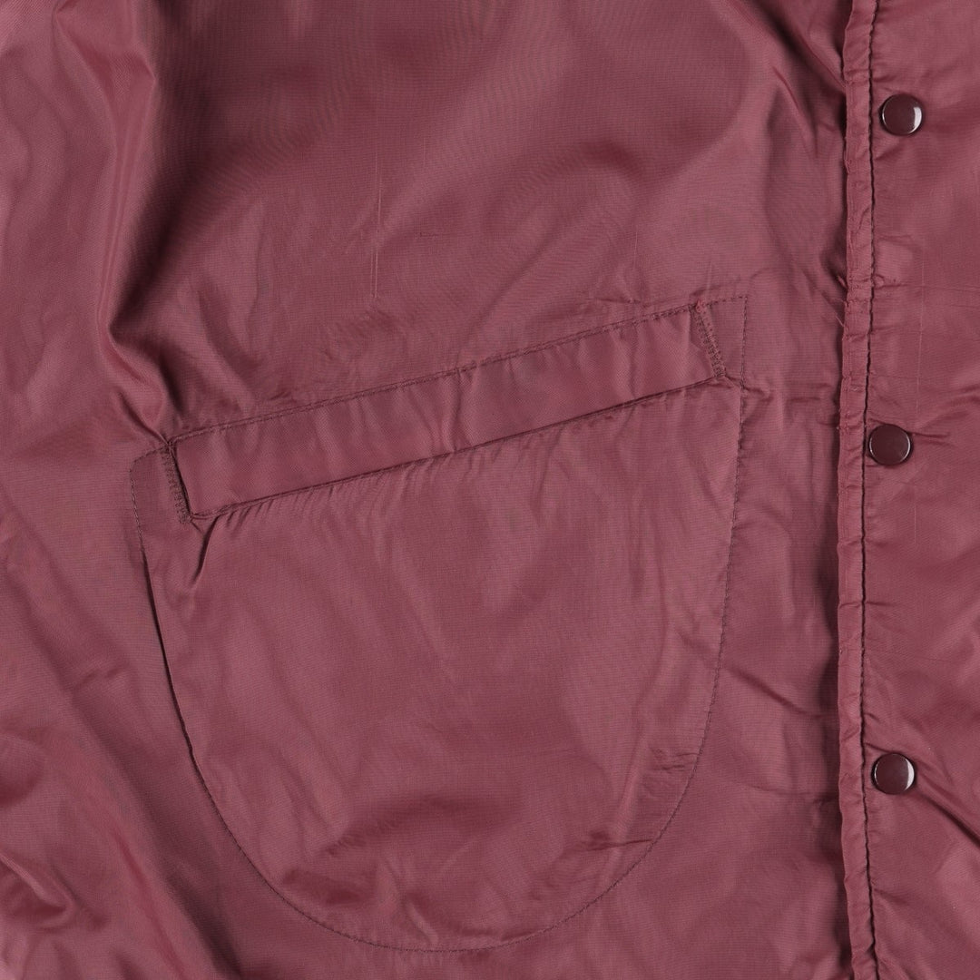Dunbrooke Pla-Jac Coach Jacket, Made in USA, Men's XXL equivalent, Vintage. Nylon red type reddish brown Vintage Second Hand