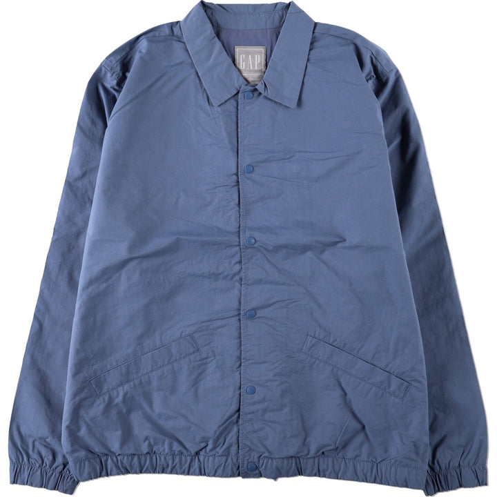 GAP Coach Jacket, Men's Size L (approx.) Nylon blue type Vintage Second Hand