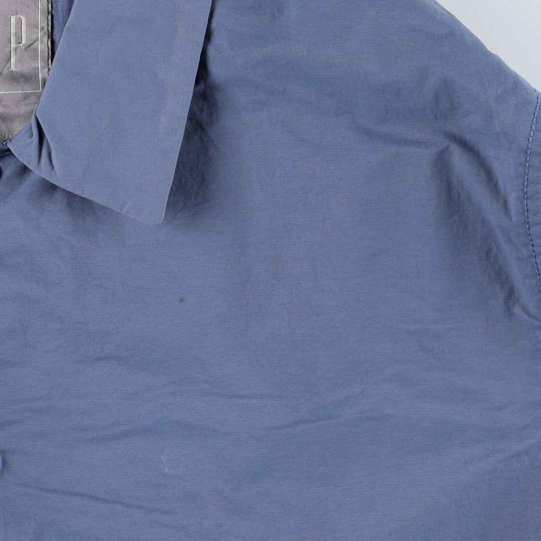 GAP Coach Jacket, Men's Size L (approx.) Nylon blue type Vintage Second Hand