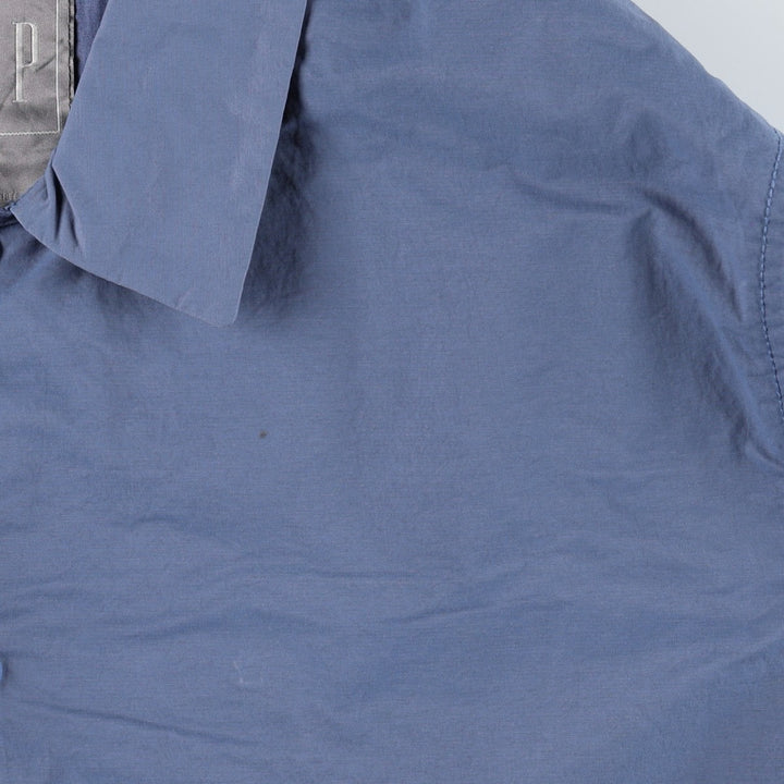 GAP Coach Jacket, Men's Size L (approx.) Nylon blue type Vintage Second Hand