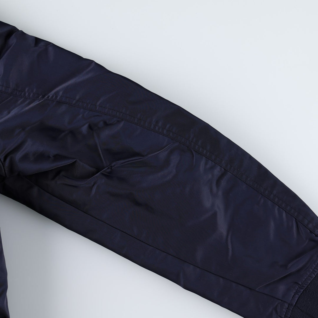 Levi's MA-1 type military jacket, men's size XL equivalent. Nylon navy blue type Vintage Second Hand