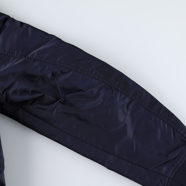 Levi's MA-1 type military jacket, men's size XL equivalent. Nylon navy blue type Vintage Second Hand