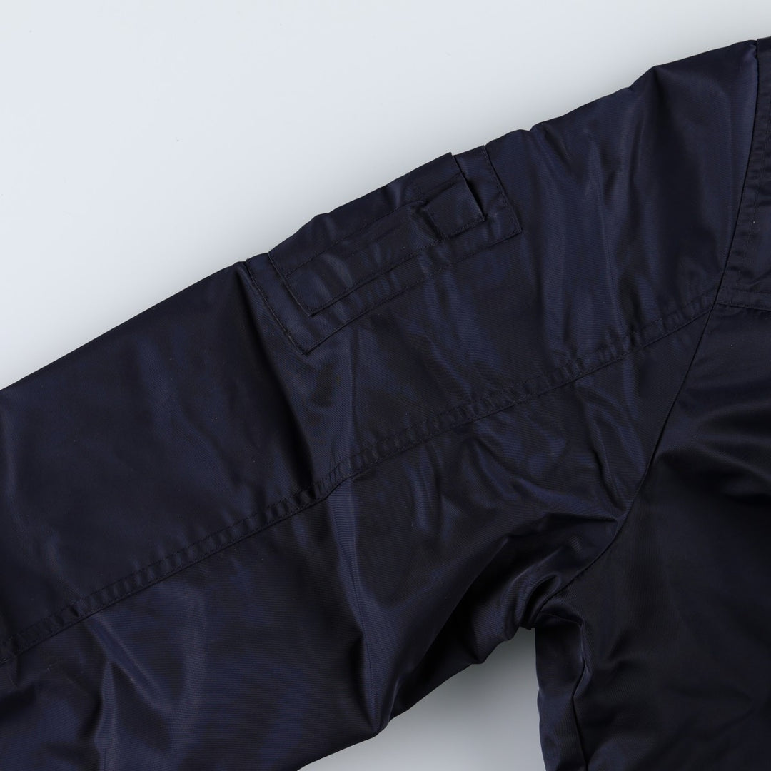 Levi's MA-1 type military jacket, men's size XL equivalent. Nylon navy blue type Vintage Second Hand