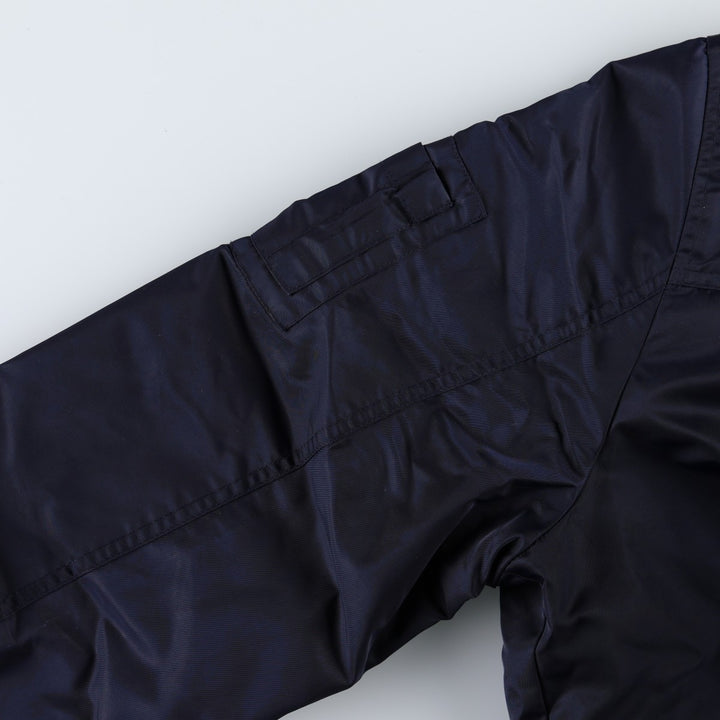 Levi's MA-1 type military jacket, men's size XL equivalent. Nylon navy blue type Vintage Second Hand