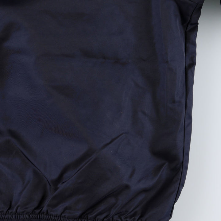 Levi's MA-1 type military jacket, men's size XL equivalent. Nylon navy blue type Vintage Second Hand