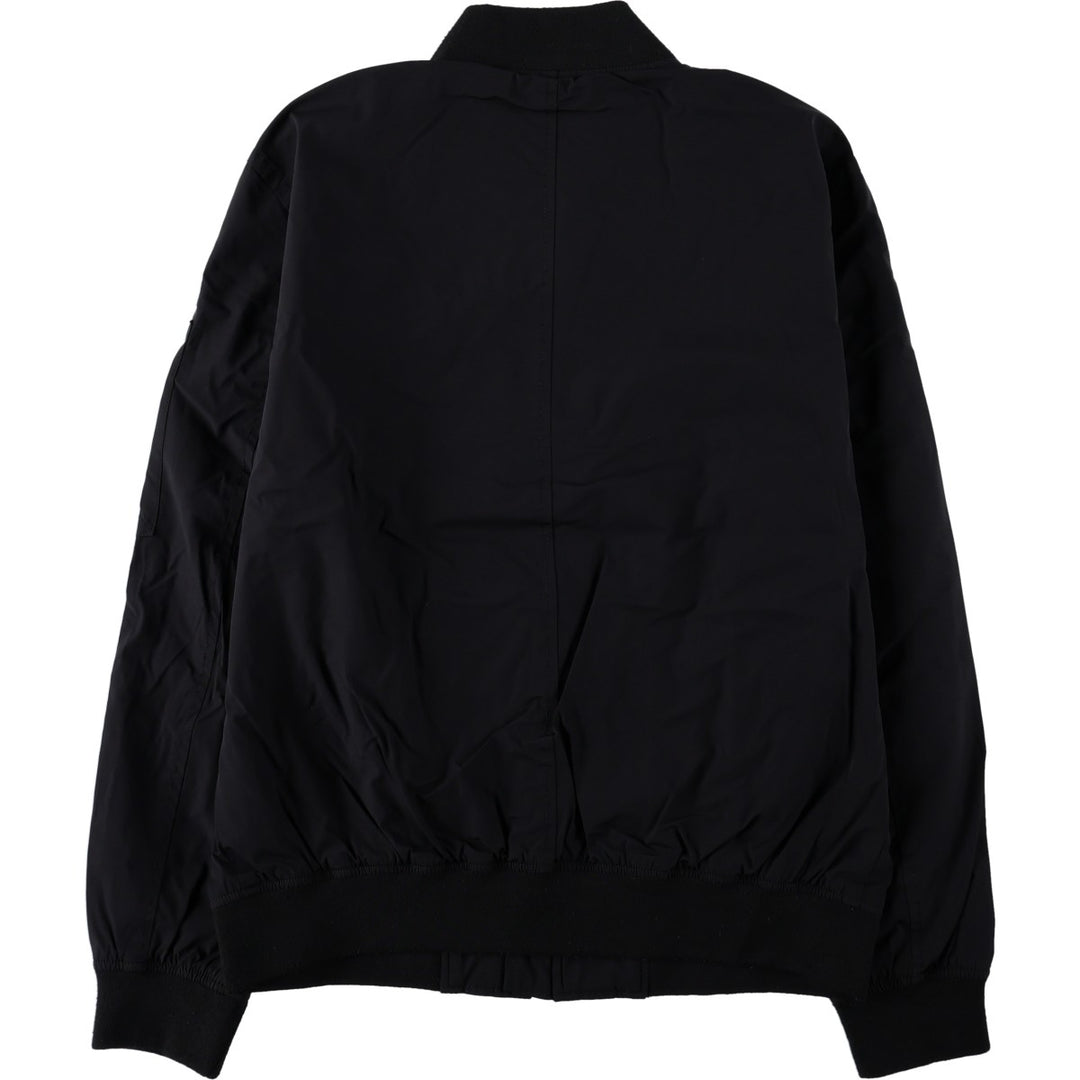 Banana Republic MA-1 type military jacket, men's size M equivalent. Nylon black type Vintage Second Hand