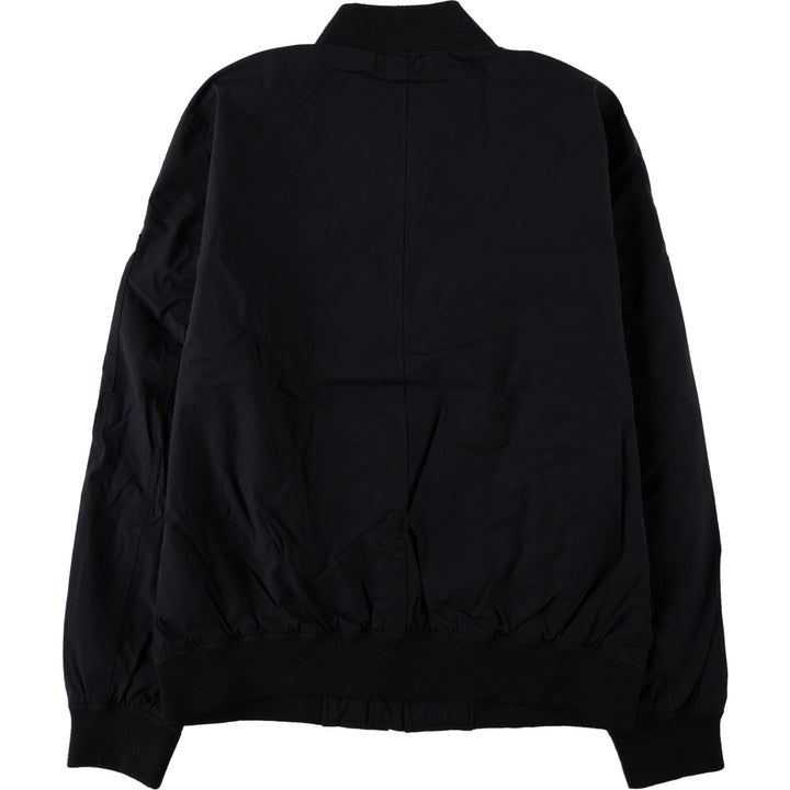 Banana Republic MA-1 type military jacket, men's size M equivalent. Nylon black type Vintage Second Hand
