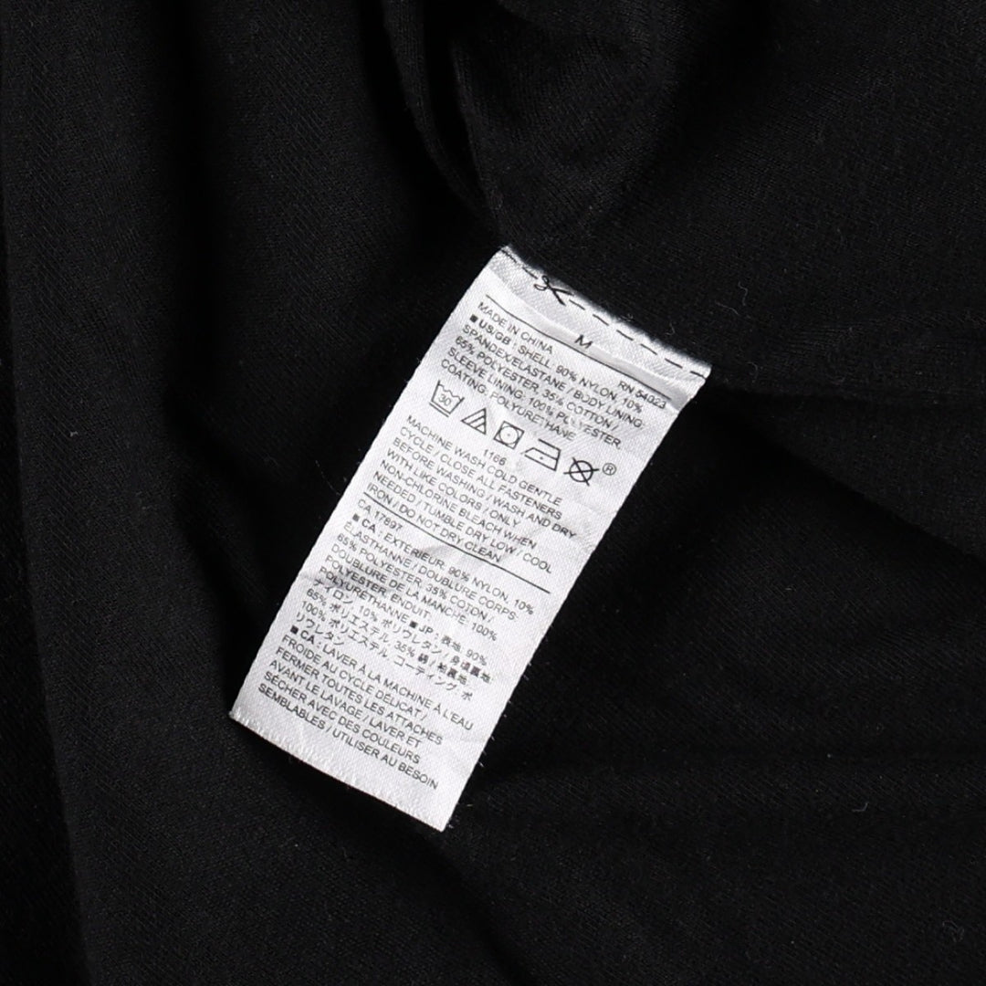 Banana Republic MA-1 type military jacket, men's size M equivalent. Nylon black type Vintage Second Hand