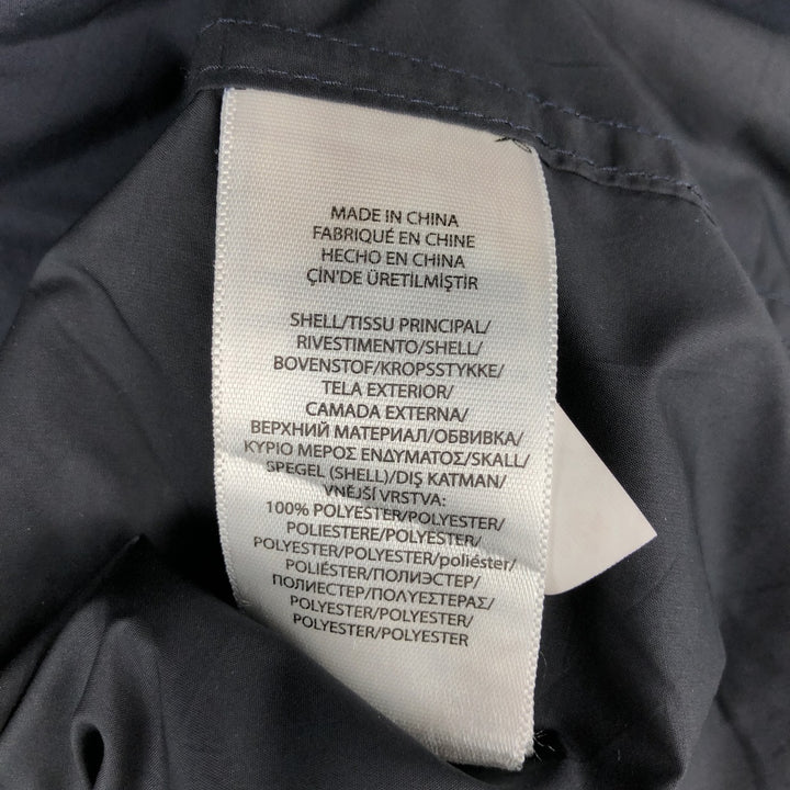 Ralph Lauren POLO RALPH LAUREN Balmacaan Coat (Men's Size M) polyester navy blue type Vintage Second Hand