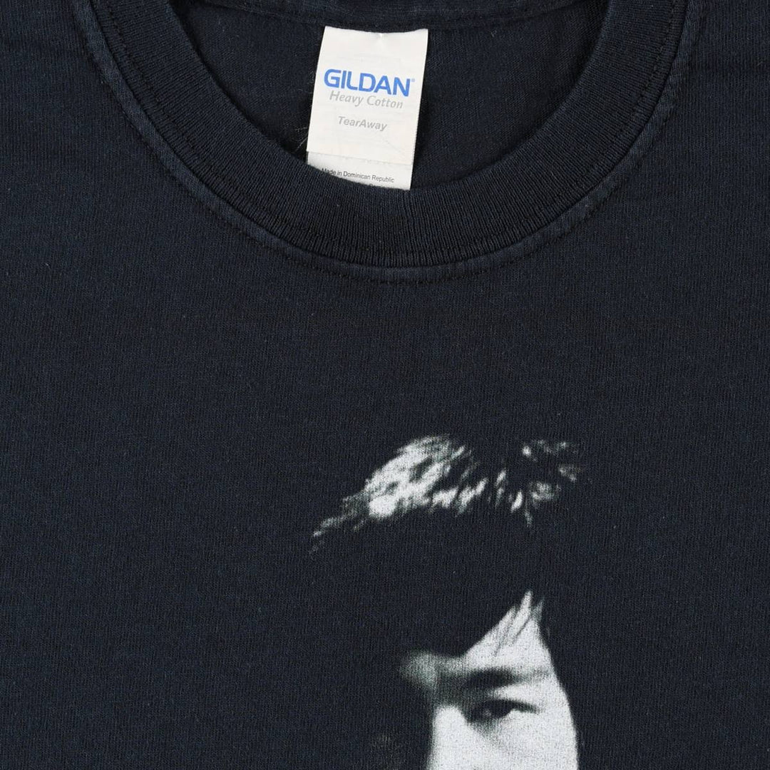 Gildan Bruce Lee Photo T-Shirt, Women's Size S (approx.) cotton black type Vintage Second Hand