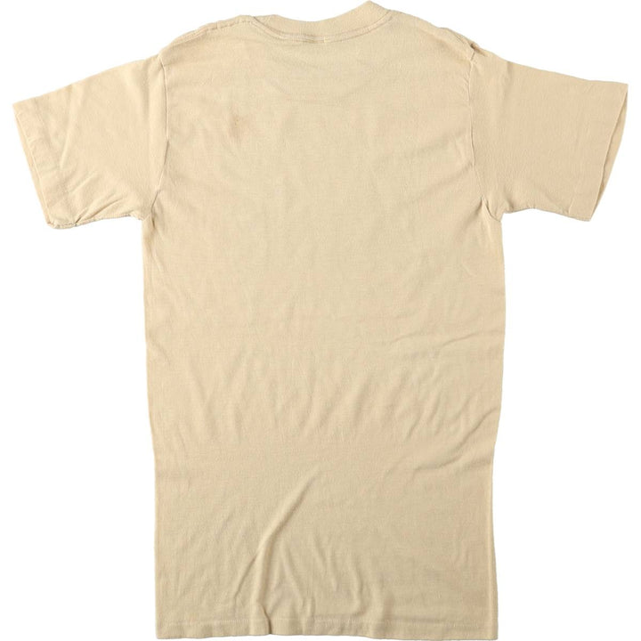 Vintage Printed T-shirt, Women's Size S unclear Beige type Vintage Second Hand