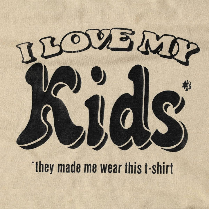 Vintage Printed T-shirt, Women's Size S unclear Beige type Vintage Second Hand