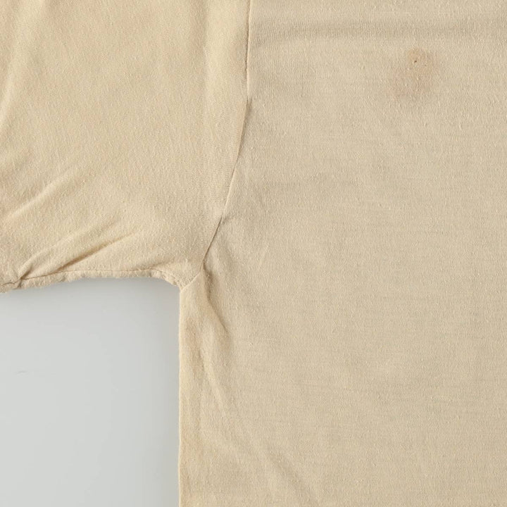Vintage Printed T-shirt, Women's Size S unclear Beige type Vintage Second Hand