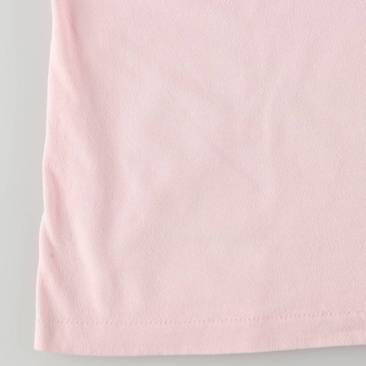 90'S Hanes Print T-Shirt, Made in USA, Men's Size S (Equivalent), Vintage cotton pink type Vintage Second Hand