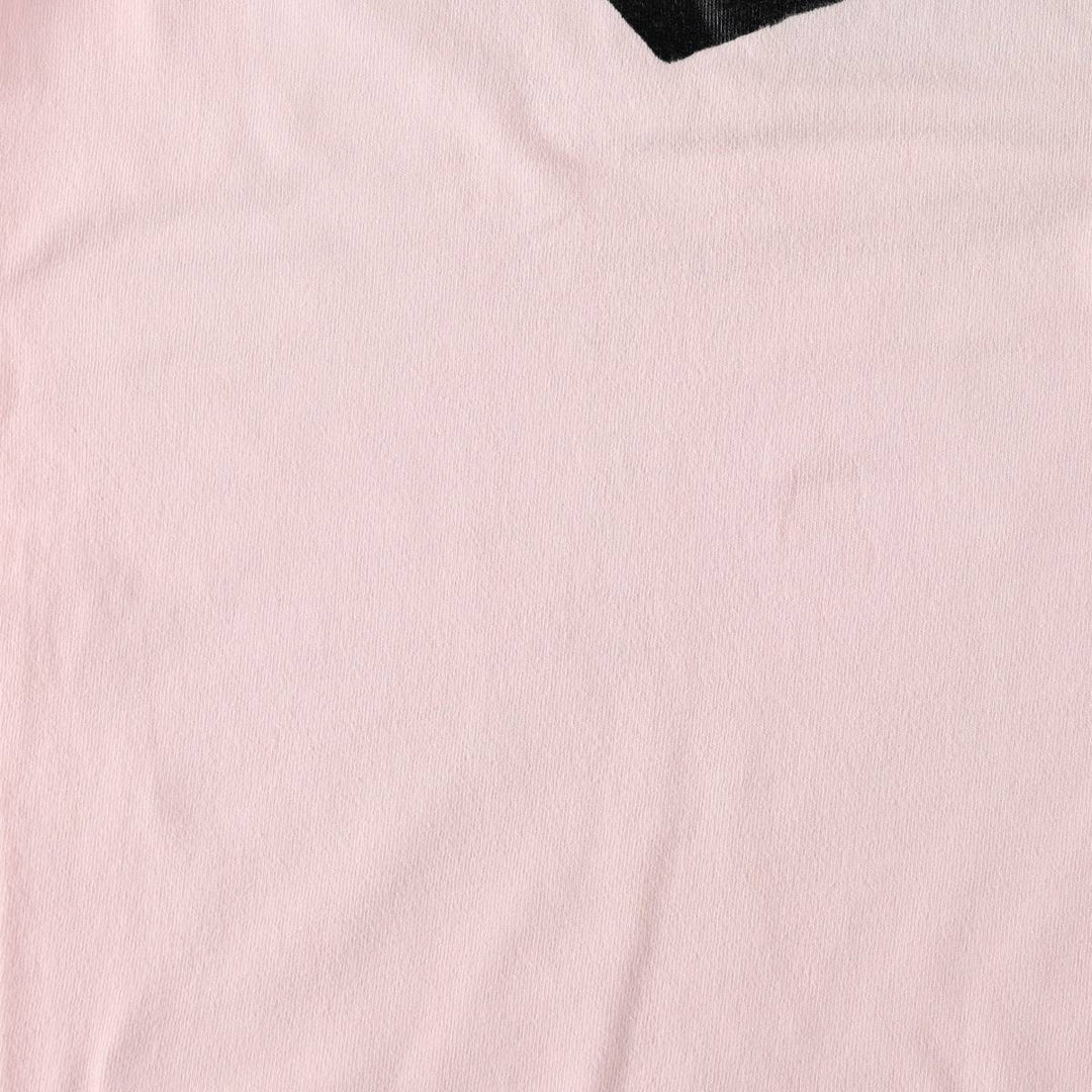 90'S Hanes Print T-Shirt, Made in USA, Men's Size S (Equivalent), Vintage cotton pink type Vintage Second Hand