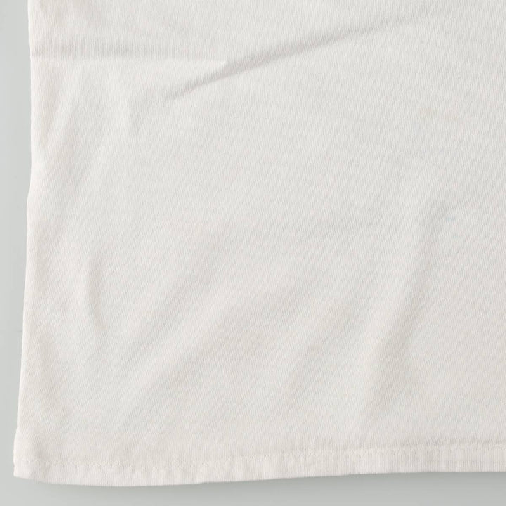 90'S Anvil Print T-Shirt, Women's Size L (approx.), Vintage cotton white type Vintage Second Hand