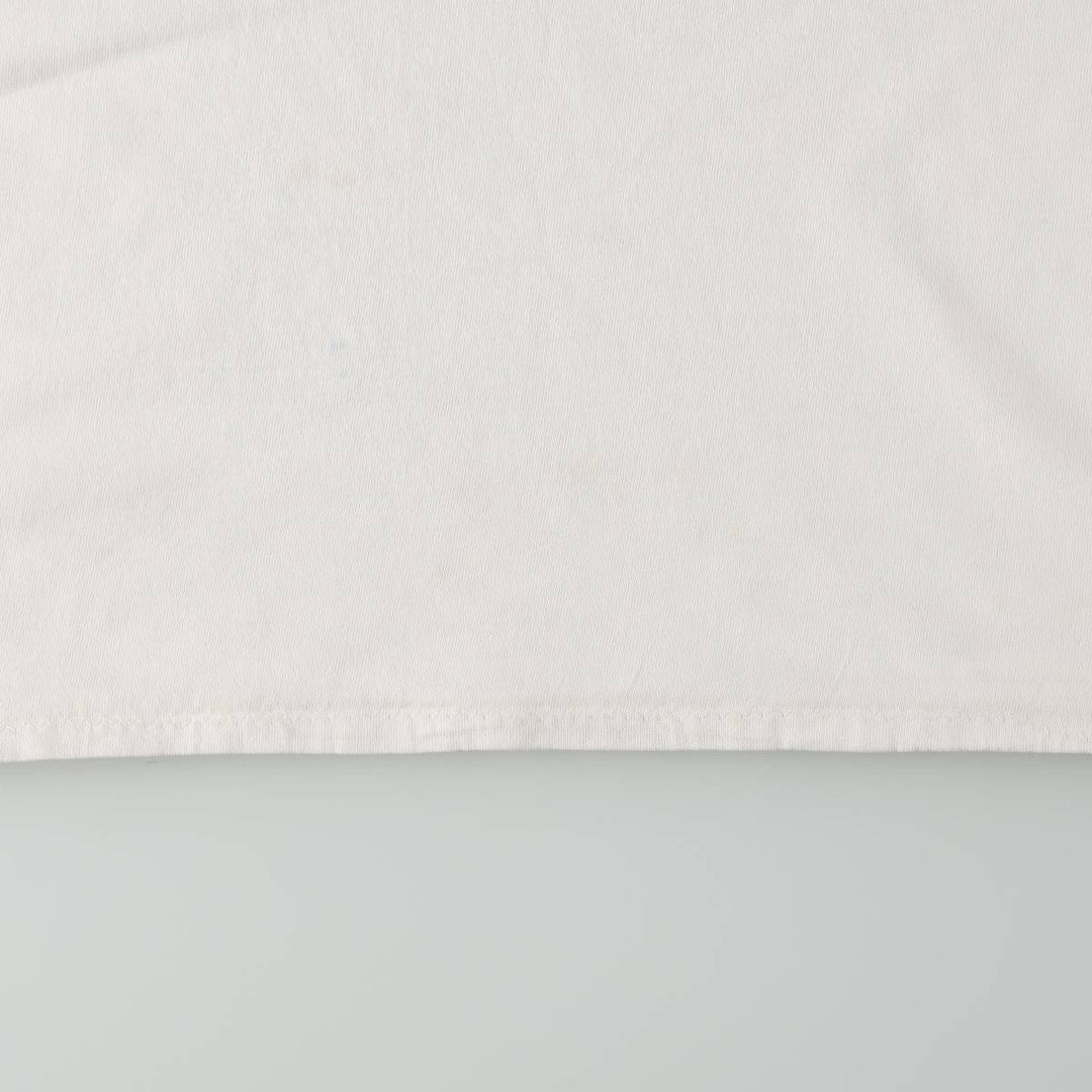 90'S Anvil Print T-Shirt, Women's Size L (approx.), Vintage cotton white type Vintage Second Hand