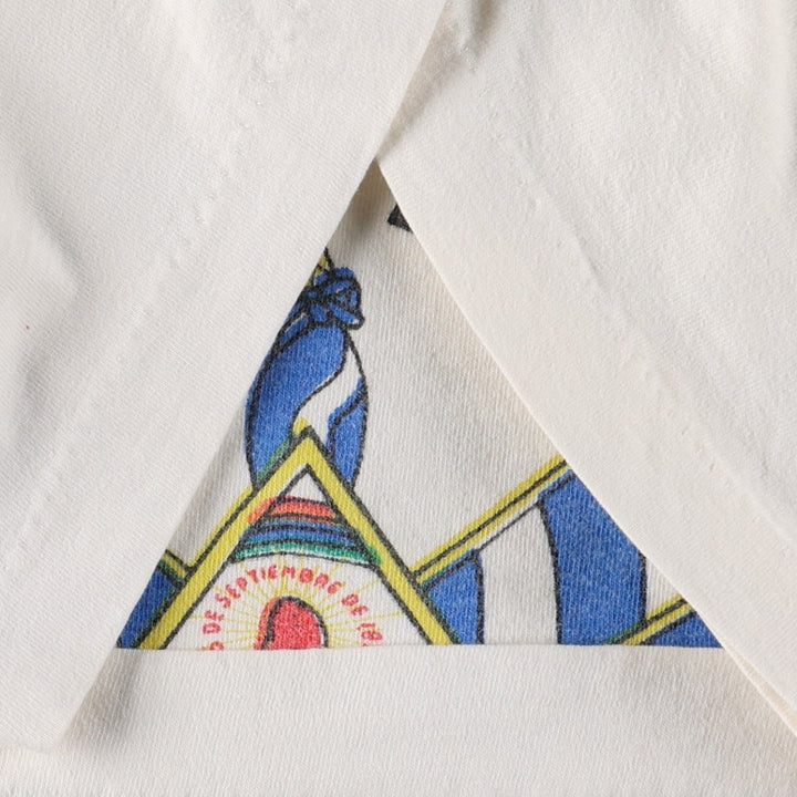 Souvenir T-shirt, Women's Size S (approx.), Vintage cotton white type Vintage Second Hand