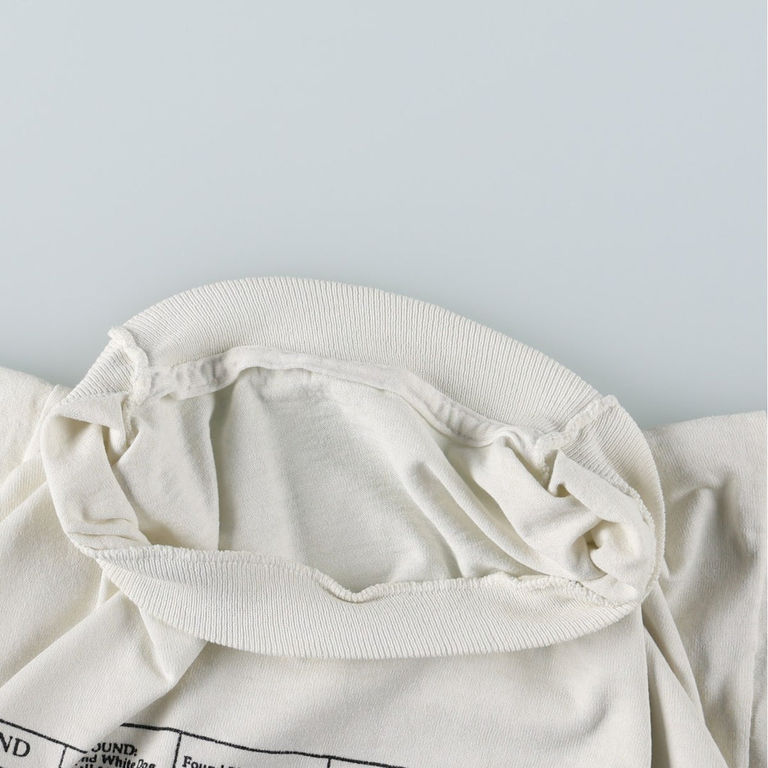 Vintage Printed T-shirt, Women's Size S unclear white type Vintage Second Hand