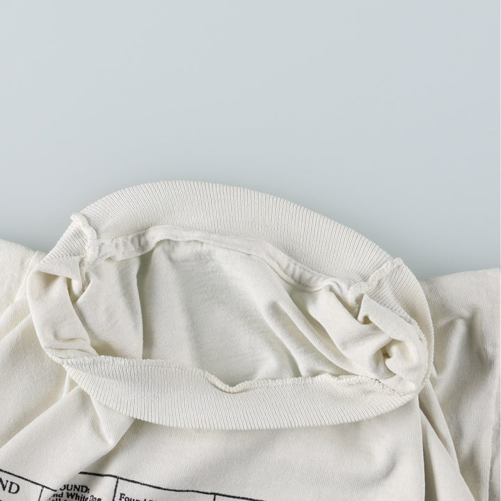 Vintage Printed T-shirt, Women's Size S unclear white type Vintage Second Hand
