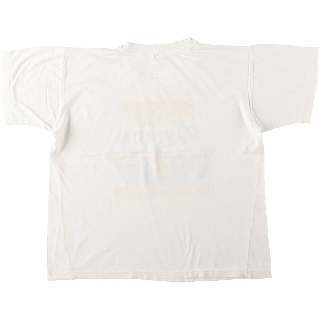 CORONA EXTRA Advertising T-shirt, Women's Size M (approx.), Vintage unclear white type Vintage Second Hand