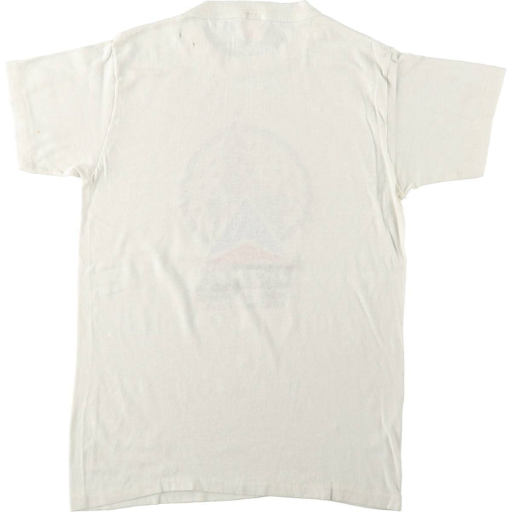 80'S SHIRT-TEX Disney DELTA AIR LINES Advertising T-Shirt, Made in USA, Women's Size M (approx.), Vintage cotton white type Vintage Second Hand
