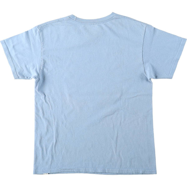 MARIO KART Mario Anime Character Print T-Shirt, Women's Size M (approx.) cotton Blue type light blue Vintage Second Hand