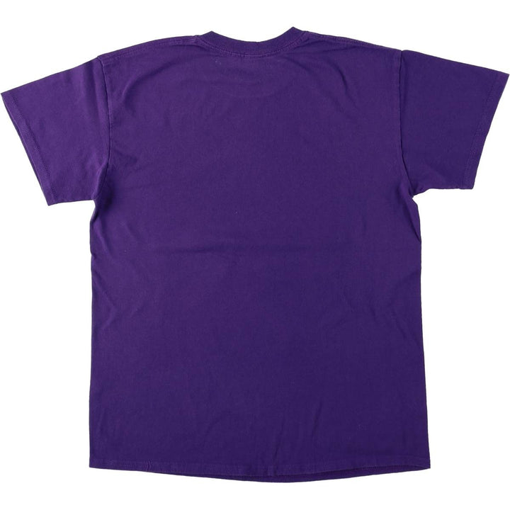 Betty Boop character print T-shirt, women's size M (approx.) cotton purple type Vintage Second Hand