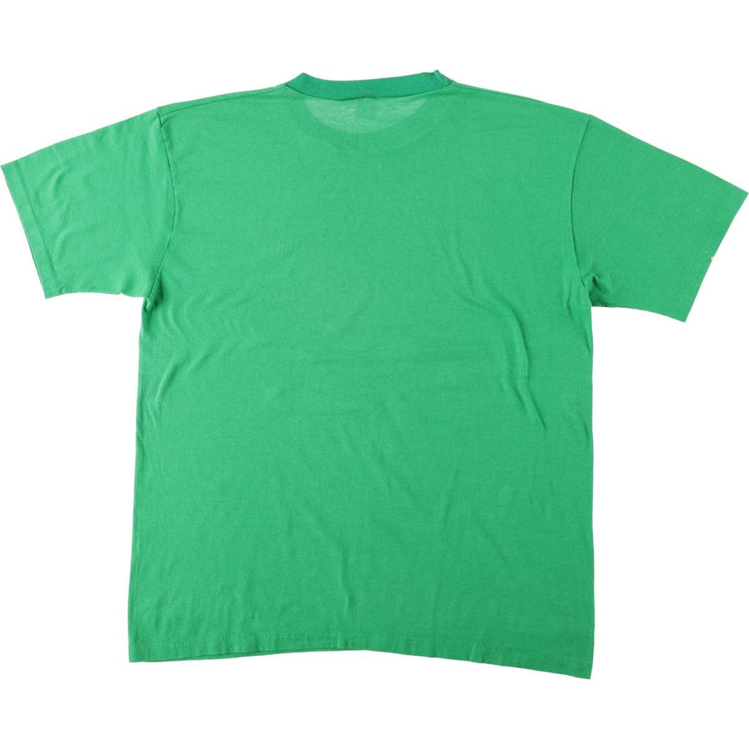 70'S Artex Snoopy Woodstock Character Print T-Shirt, Men's Size L (approx.), Vintage cotton green type Vintage Second Hand