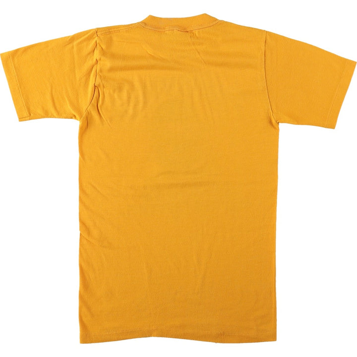 70s-80'S Artex Snoopy Character Print T-Shirt, Made in USA, Women's Size S (approx.), Vintage cotton yellow type Vintage Second Hand