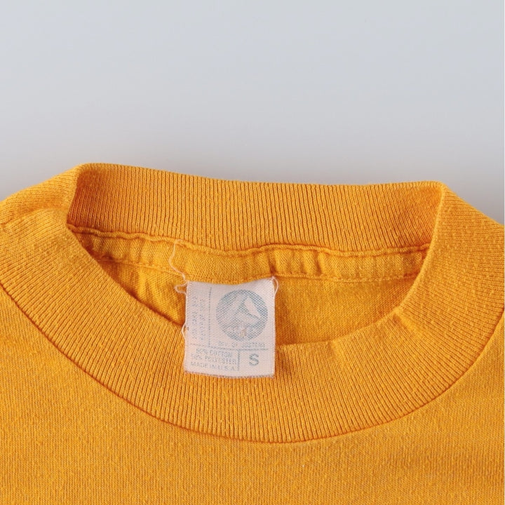 70s-80'S Artex Snoopy Character Print T-Shirt, Made in USA, Women's Size S (approx.), Vintage cotton yellow type Vintage Second Hand